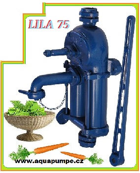 LILA 75 - Dvoupístové tlakové ruční čerpadlo